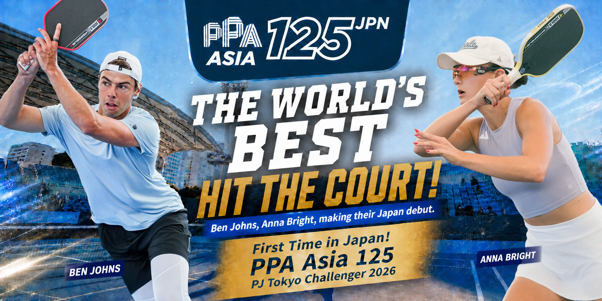 PPA Asia 125 PJ Tokyo Challenger 2026 — Dec 7–9, 2026, Ariake Tennis Forest Park, Tokyo